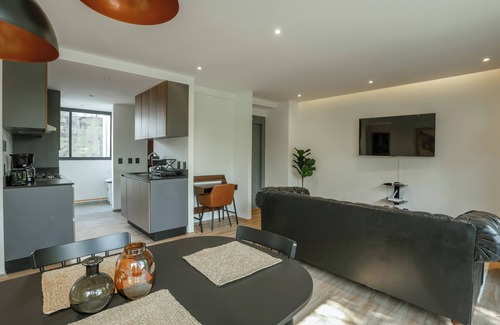 Benito Juárez Apartamento | Elegancia y Confort I Departamento 3