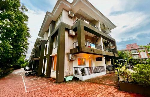 Vagator Apartamento | Elegant 4Bhk Stay With Pool Near Beaches 2BHKX2