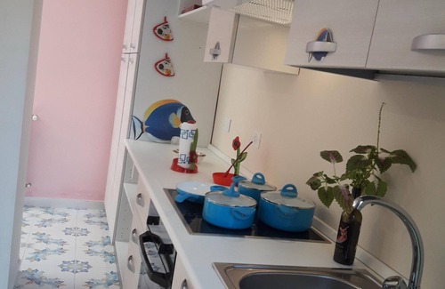 Partanna Apartamento | Elegante apartamento en el sótano Fondo Sessa, en la villa