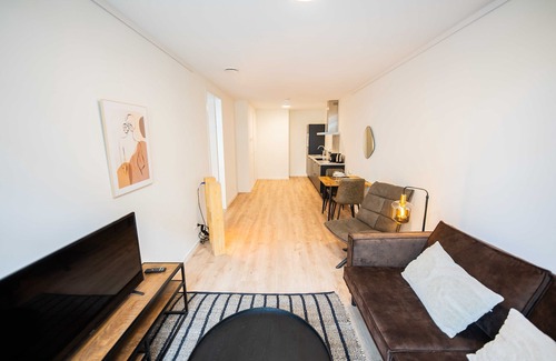 Stadsdriehoek Apartamento | Elegant Escape 1BDR Apartment PRH