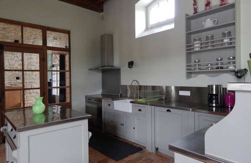 Bricquebosq Cabaña | Casa elegante 14 pers., piscina privada, WiFi, billar