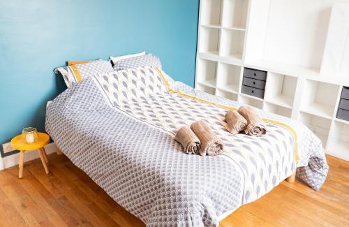 Lorient Apartamento | Elegant T3 entre Gare et Coeur de ville par Groom*