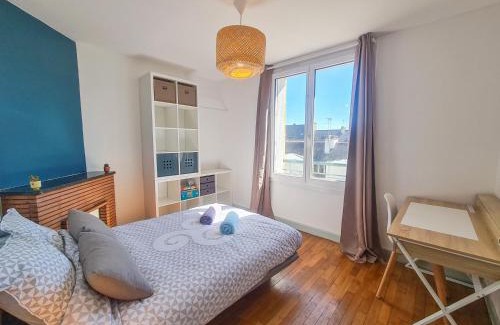 Lorient Apartamento | Elegant T3 entre Gare et Coeur de ville par Groom*