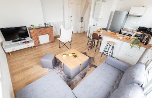 Lorient Apartamento | Elegant T3 entre Gare et Coeur de ville par Groom*
