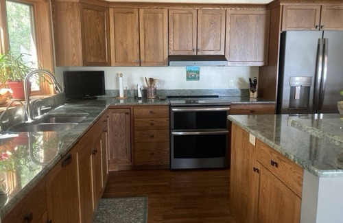 Williamsburg Casa | Casa Elk Lake Premier, frente al mar privado, cerca de Traverse City.