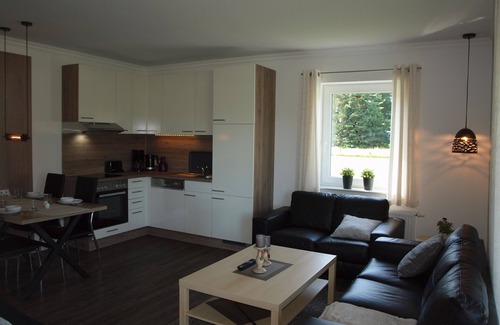 Sand Casa | Emsperle - Casa de vacaciones en Emsland, moderna y equipada con atención al detalle.
