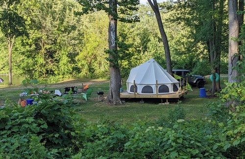 New Richmond Alquiler De RV | Enchanting Bell Tent in Fennville
