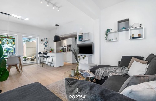 Emmelsbull Apartamento | Engelsnest - for 4 persons, 30 min from Sylt, idyllic and absolute peace with Hu