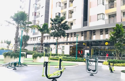 District 9 Condominio | 💎Enjoy 16th Floor ☕️ Sunset at Cozy Condo |Near Central, Ho Chi Minh City💖