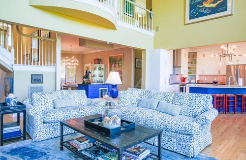 West Beach Casa | Enjoy Stunning Marsh & Tidal Water Views in This Renovated Home w/ Chef's Kitchen & Custom Finishes
