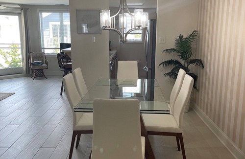 Stone Harbor Condominio | Disfrute de la serenidad en su balcón privado en el hermoso condominio Stone Harbor Beach Club.