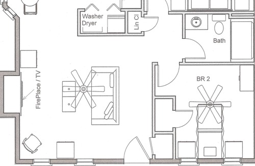 Fuquay-Varina Casa | Toda la casa ordenada y acogedora 2/1 en una ubicación privilegiada