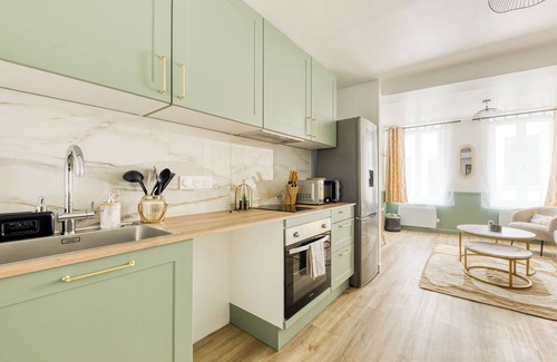 Lagny-sur-Marne Apartamento | Retiro elegante y cómodo cerca de Disneyland y París