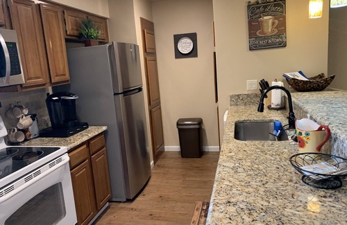 Granite Shoals Condominio | ¡Escápese a mi joya tropical en el lago LBJ! Hermoso 1/1 Condo, Playa, Piscina