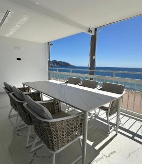Cala Apartamento | Esmeralda, Benidorm Beachfront Poniente, 1st line Frontal Seaview, Ocean Terrace