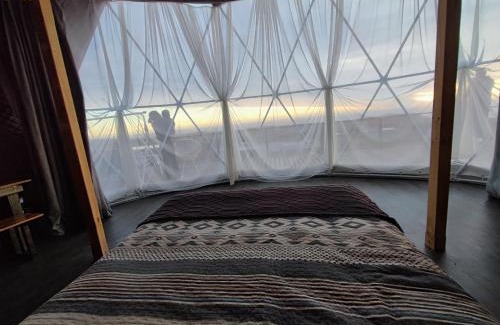 Los Vilos Apartamento | Espectacular Domo Rústico con Vista en Los Vilos, equipado hasta 5 personas