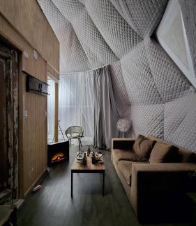 Los Vilos Apartamento | Espectacular Domo Rústico con Vista en Los Vilos, equipado hasta 5 personas