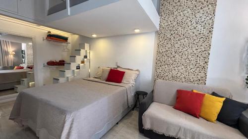 Gloria Apartamento | Estúdio a 9min Praia e 5min Metrô com Cama Loft