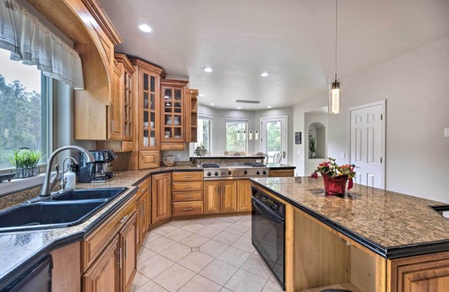 Colorado Springs Casa | Estate w/ Indoor Pool & Decks ~ 25 Mi to Dtwn