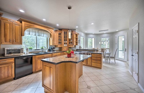 Colorado Springs Casa | Estate w/ Indoor Pool & Decks ~ 25 Mi to Dtwn