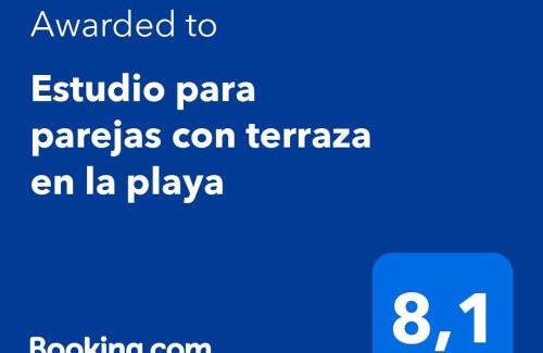 El Cabanyal Apartamento | Estudio para parejas con terraza en la playa