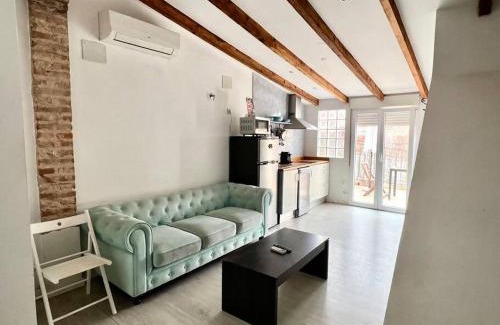 El Cabanyal Apartamento | Estudio para parejas con terraza en la playa