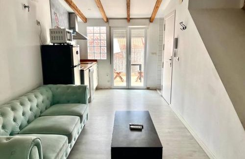 El Cabanyal Apartamento | Estudio para parejas con terraza en la playa