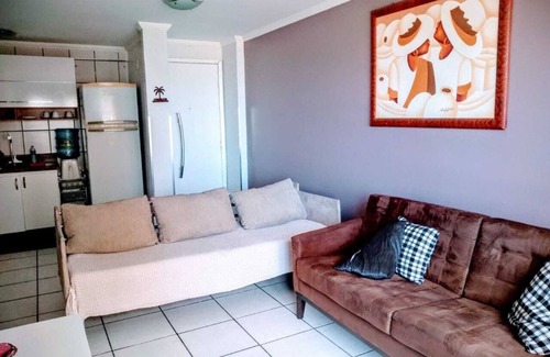 Fortaleza Apartamento | Excelente apto 2 recamaras totalmente amoblado, tv cable vista al mar
