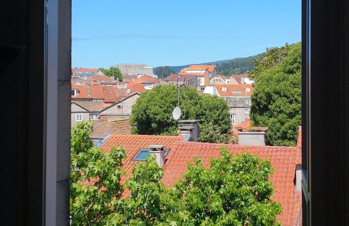 Centro histórico de Pontevedra Apartamento | Excelentes vistas en la Plaza de la Verdura
