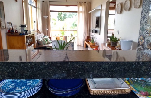 Campinho Casa | Exclusivo apartamento en Campinho Island con vista al mar, hermosa puesta de sol.
