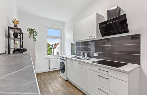Reudnitz-Thonberg Apartamento | Exclusive city apartment by the park, family-friendly