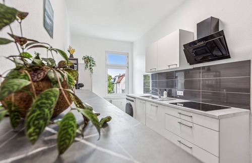 Reudnitz-Thonberg Apartamento | Exclusive city apartment by the park, family-friendly