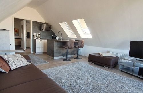Garz/Rugen Apartamento | Exclusivo apartamento en la planta superior con gran terraza en la azotea.