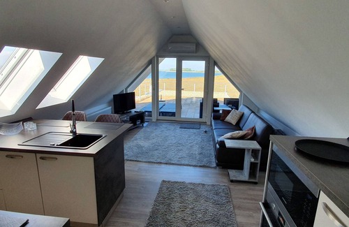 Garz/Rugen Apartamento | Exclusivo apartamento en la planta superior con gran terraza en la azotea.