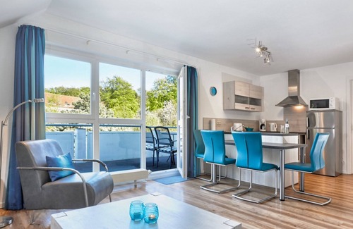 Koserow Apartamento | EXCLUSIVO 4 **** - apartamento.-cerca de la playa, sauna propia, jacuzzi, chimenea, piscina cubierta privada