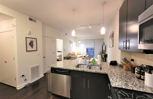 Evanston Apartamento | Executively Appointed Condo, w/resort amenities, IND GAR, Pool, Gym+ Biz Lounge