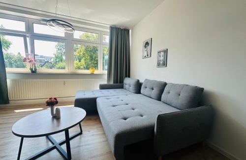 Recklinghausen Apartamento | Exklusives Studio - Zentral Innenstadtlage - Kostenloser Parkplatz - Aufzug - Modern für bis zu 4 Personen - Smart Home