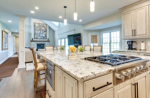 Radnor Casa | Expansive Radnor Home w/ Indoor Pool & Fire Pit!