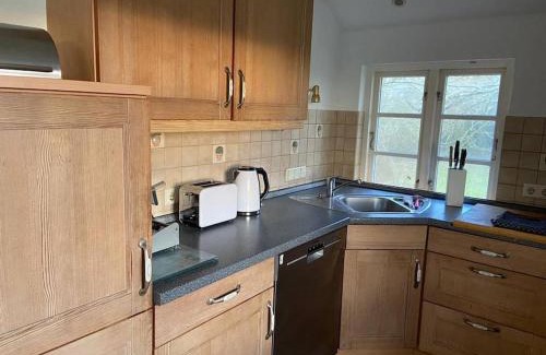Borgsum Apartamento | Föhr you! Wohnung 1 - Ruhige Wohnung mit Balkon & Meerblick