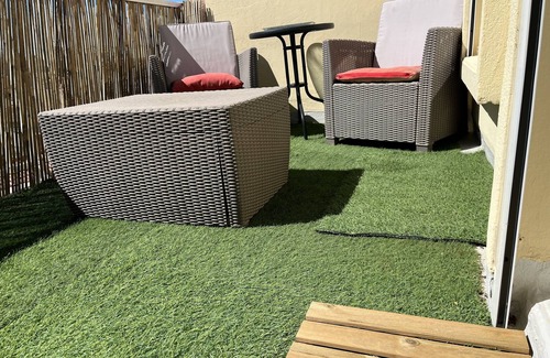Palavas-les-Flots Apartamento | F1 Climatisé + Terrasse à Palavas, Centre Plages et Animations Vacances, Calme