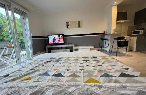 Wintzenheim Apartamento | F1 Terrasse LED, Colmar à 5min, calme