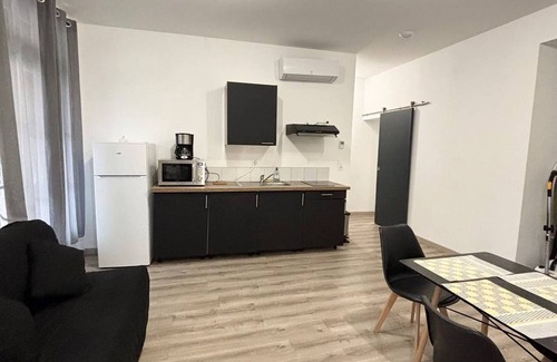 Arles-sur-Tech Apartamento | F2 amueblado con balcón, A/C, WIFI, se admiten mascotas - a 50m de los baños termales