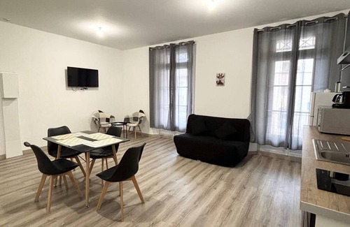 Arles-sur-Tech Apartamento | F2 amueblado con balcón, A/C, WIFI, se admiten mascotas - a 50m de los baños termales