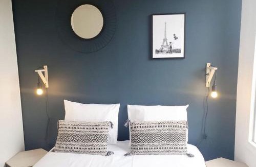 Cergy Apartamento | F3 Cosy avec Parking, Wifi Fibre - Centre-ville, Face ESSEC, Proche Gare et Commerces