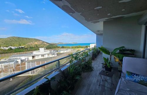 Noumea Apartamento | F3 entier de standing tout équipé vue mer, piscine partagée et parking souterrain