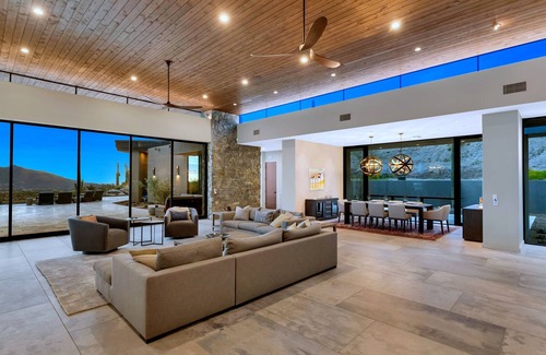 Carefree Casa | Fabulous Secluded Modern Estate in Carefree, AZ w/ Mountain Views