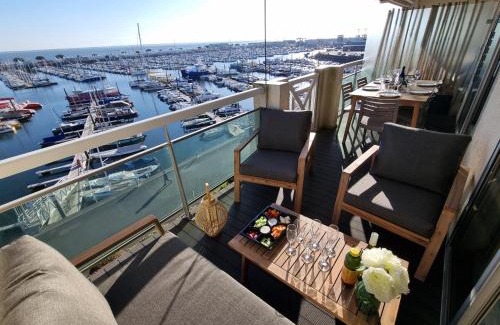 Arcachon Apartamento | Face à la mer en première ligne pour 6 personnes avec Ménage Linge et Wifi