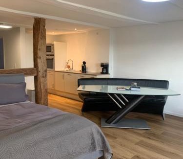 Elmarshausen Apartamento | Fachwerk und Moderne - gemütliche Ferienwohnung - 3 Betten