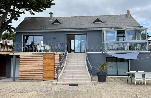 Batz-sur-Mer Casa | Frente al mar, costa salvaje, casa para 6 personas en un terreno de 2500 m²