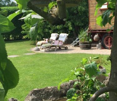 Hummel Apartamento | Familienurlaub im Zirkuswagen